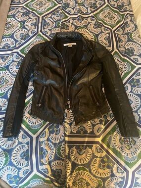 Rezrekshn by Esther Chen leather jacket